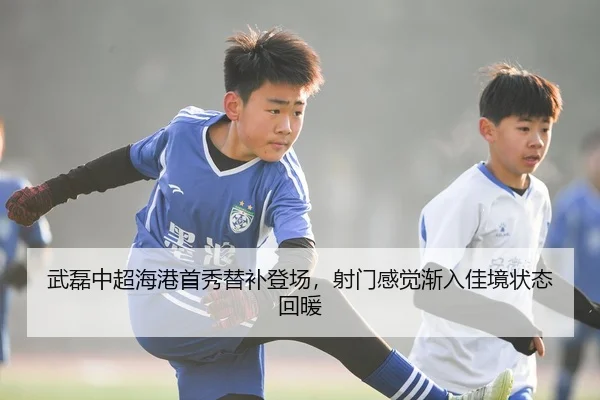 武磊中超海港首秀替补登场，射门感觉渐入佳境状态回暖